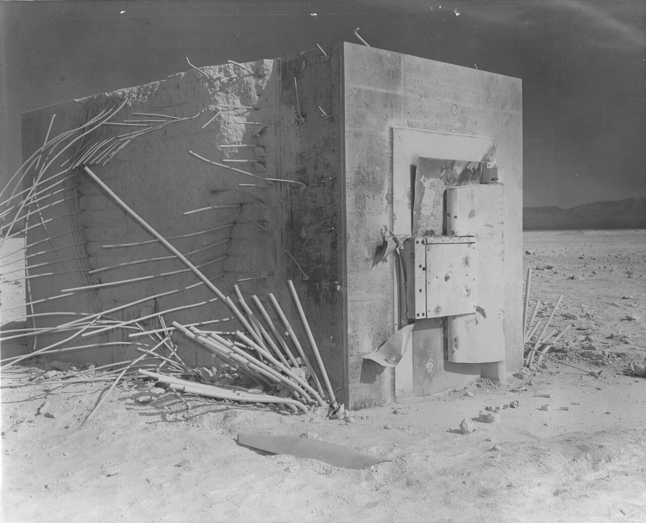 Reinforced industrial vault door symbolizing data security and retention controls.
